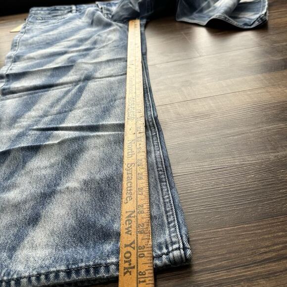 NWT Ksubi Maxx Kaos Fly Button Baggy Mens Denim Jeans Size 36x30 Hip Hop 90s - Picture 15 of 16
